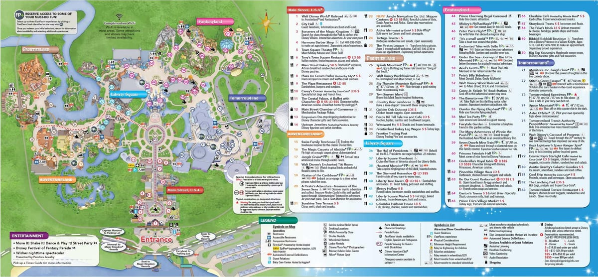Disney World Orlando map