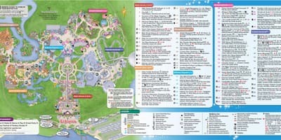 Disney World Orlando map