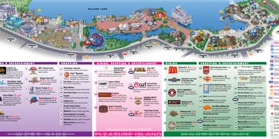 Downtown Disney Orlando map