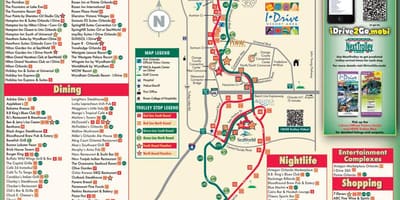 Mapa international drive Orlando