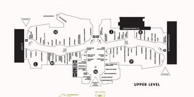 Mapa nákupního centra mall of Millenia