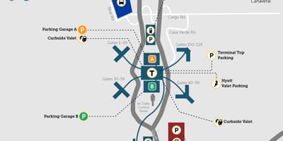 Orlando MCO mapě