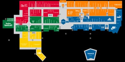 Premium outlets Orlando map